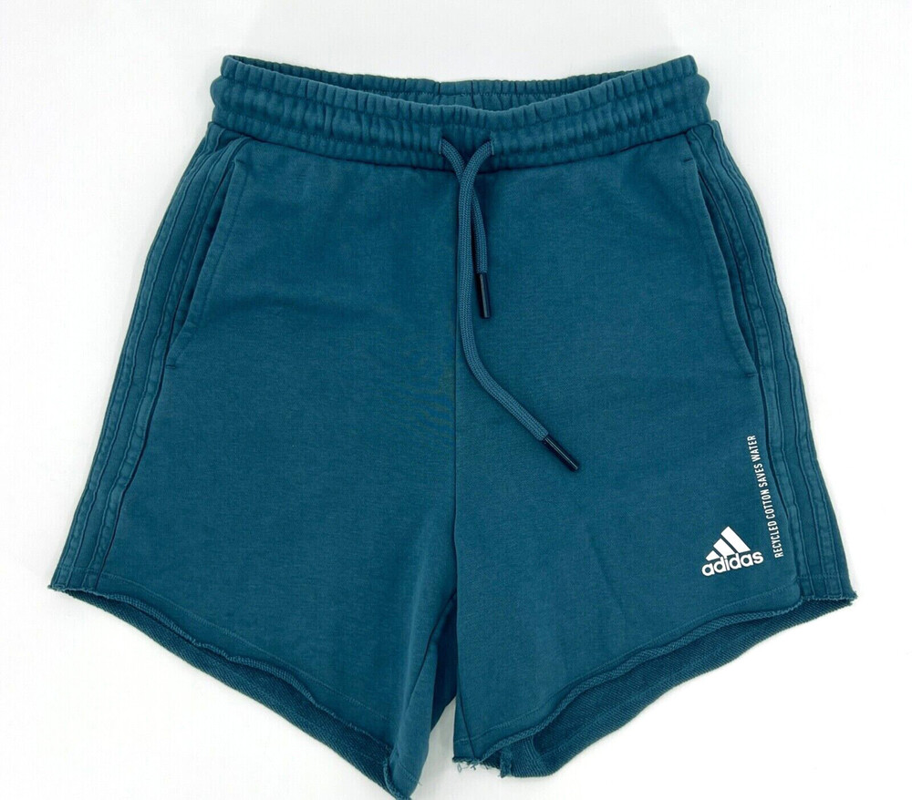 Adidas Shorts Womens Extra Small Orbit Indigo High Rise Casual Active
